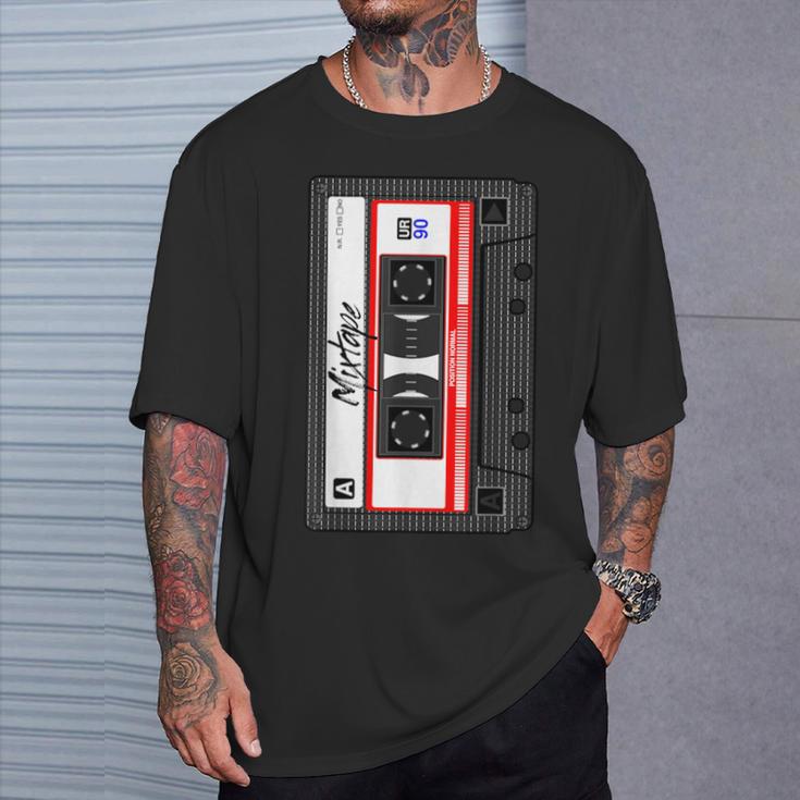 カセット テープ 音楽 ミックス オーディオ 90年代 パーティー 80年代 Tシャツ 彼への贈り物