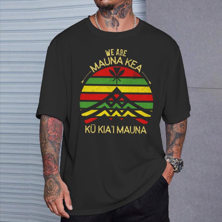 カナカ マオリ フラッグ We Are Mauna Kea No Tmt 長袖tシャツ Tシャツ 彼への贈り物