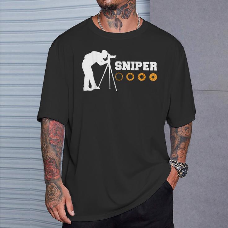 カメラ 撮影 写真 趣味 写真家 Tシャツ 彼への贈り物