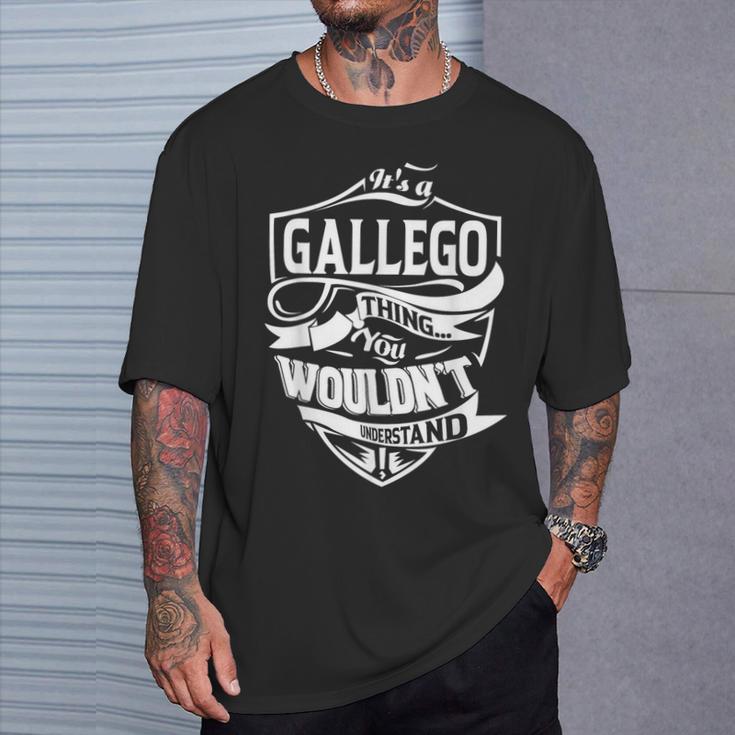ガレゴのものですギフト Tシャツ 彼への贈り物