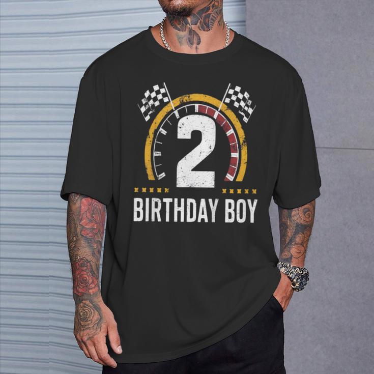 キッズ 2歳 誕生日 男の子 レーシング スピードメーター Tシャツ 彼への贈り物