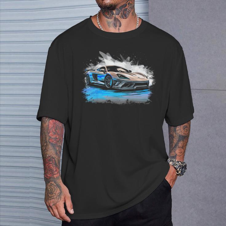 キッズ スポーツカー ボーイズ Tシャツ 彼への贈り物