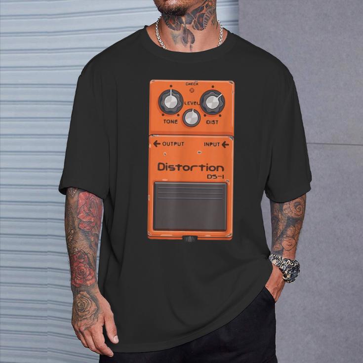 ギター ペダル アンプ 漫画 クール 音楽愛好家 ギフト Tシャツ 彼への贈り物