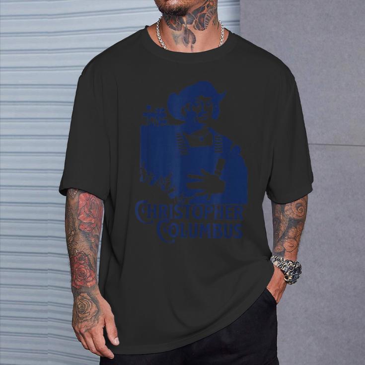 クリストファー・コロンブスの新世界探検家 コロンブス・デイ Tシャツ 彼への贈り物