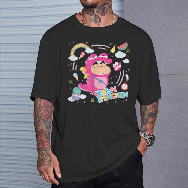 クレヨンしんちゃん ワニ山しんちゃん クレヨンタッチ Tシャツ 彼への贈り物