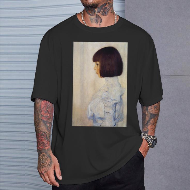 グスタフ・クリムト作品。 Tシャツ 彼への贈り物