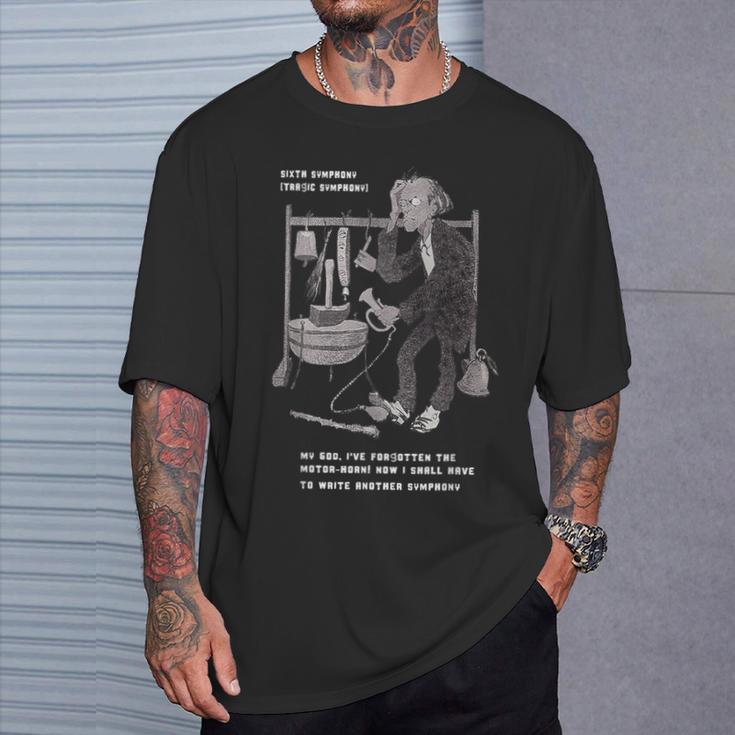 グスタフ・マーラー 第6番 交響曲 悲劇 交響曲 指揮者 Tシャツ 彼への贈り物