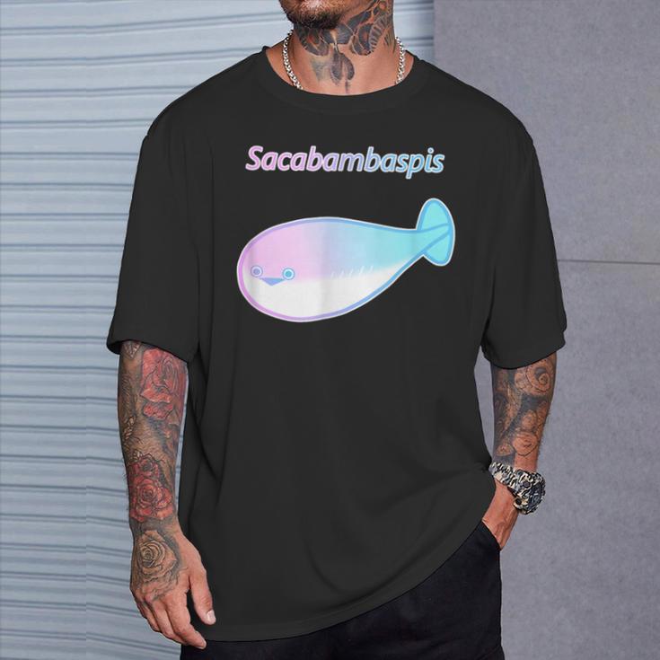 サカバンバスピス パステルカラー おもしろ ゆるかわ かわいい ギフト Tシャツ 彼への贈り物