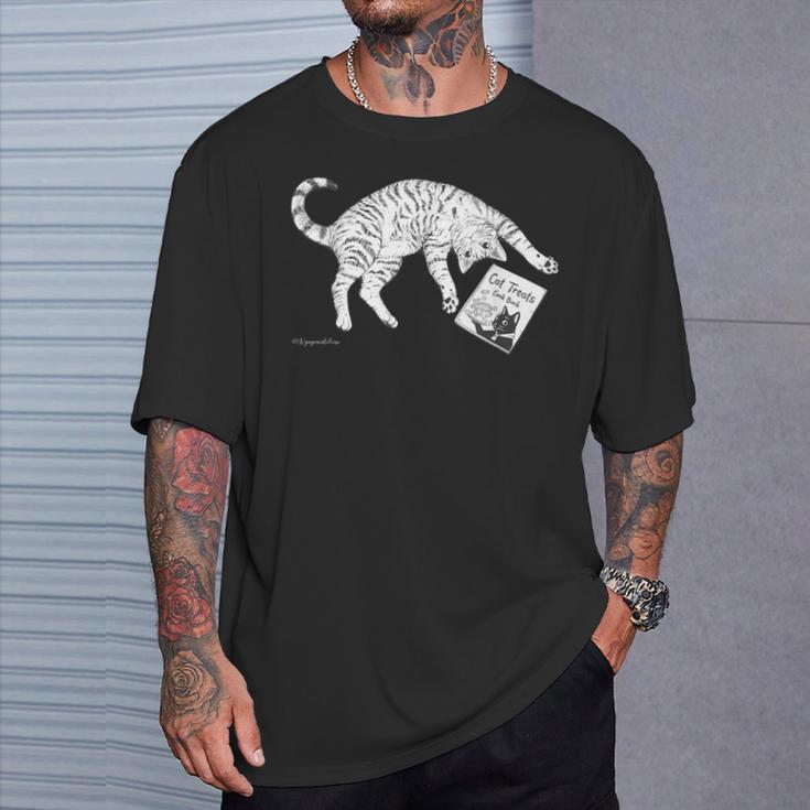 サバトラ猫 へそ天 キジトラ 猫好き おしゃれ かわいい おもしろ レトロ Tシャツ 彼への贈り物