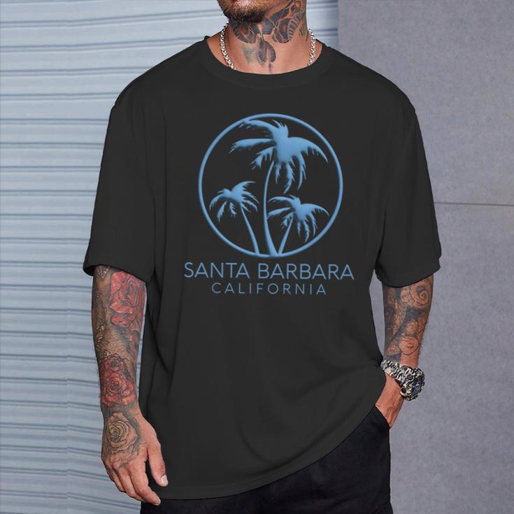 サンタ バーバラ ビーチ カリフォルニア サーフ ヴィンテージ カリ イスラビスタ 長袖tシャツ Tシャツ 彼への贈り物