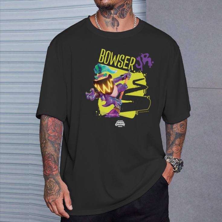 ザ・スーパーマリオギャラクシー・ムービー Wonder Bowser Jr Power 長袖tシャツ Tシャツ 彼への贈り物
