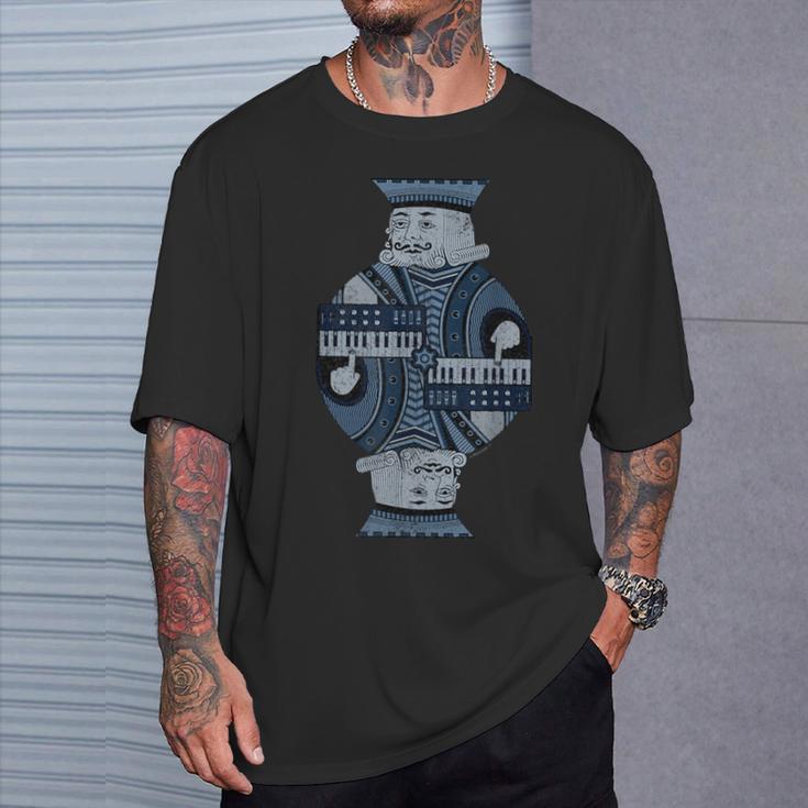 メンズ シンセサイザー ミュージシャン Tシャツ 彼への贈り物