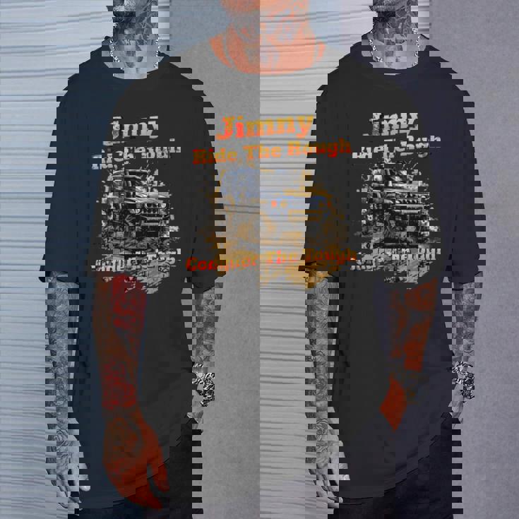 ジムニー 4X4 オフロード トラック 長袖tシャツ Tシャツ 彼への贈り物