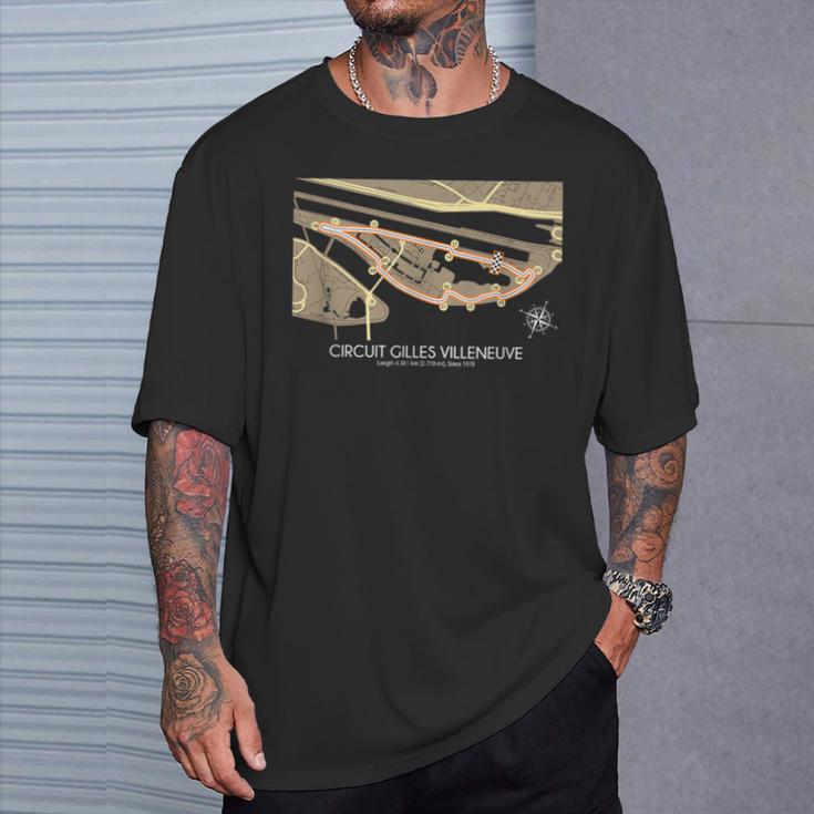 ジル・ヴィルヌーヴ・サーキット・コレクション Tシャツ 彼への贈り物