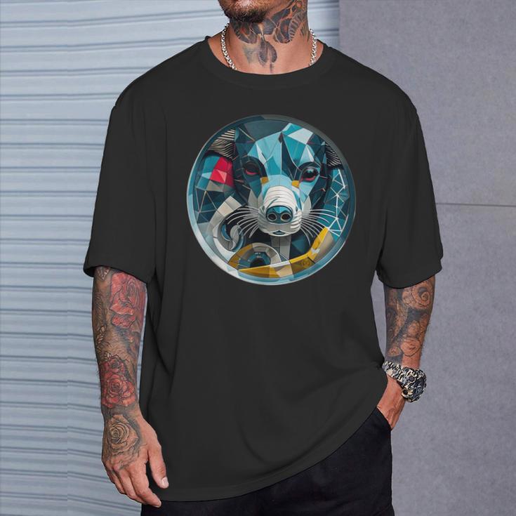 スピリットガイド-犬 Tシャツ 彼への贈り物