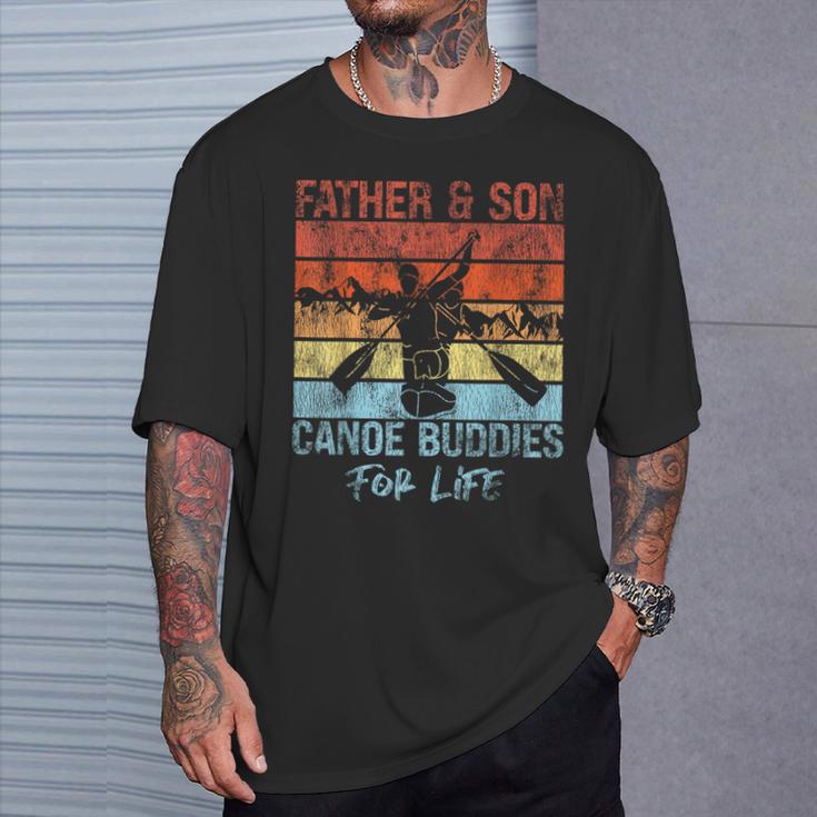 スプリント カヌー カヌー 息子 父親 父 息子 カヌー仲間 Tシャツ 彼への贈り物