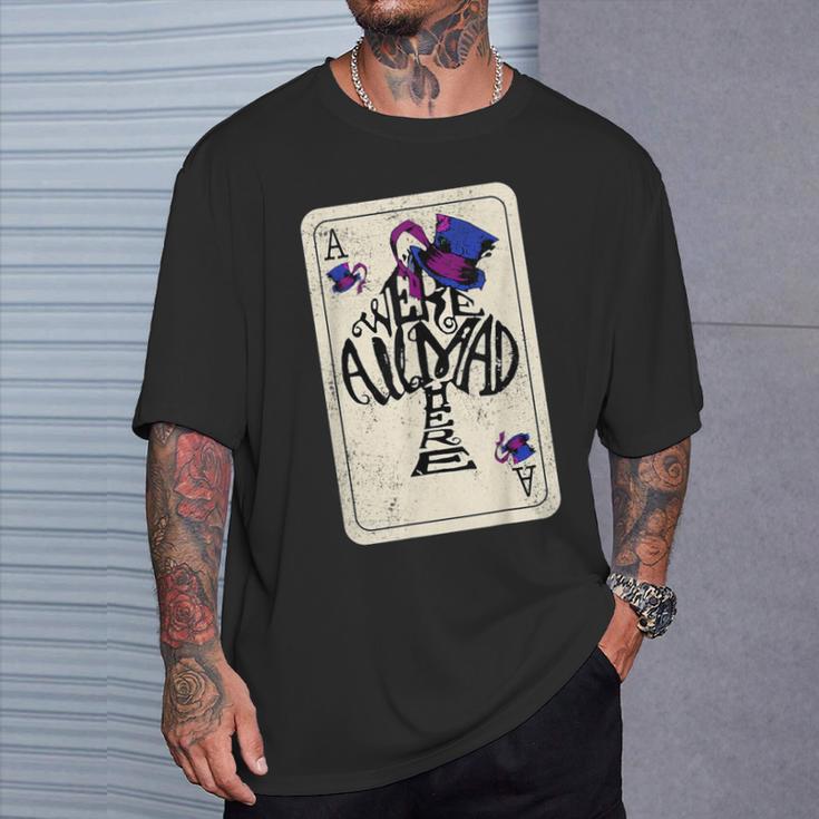 スペードのエース 不思議の国のアリス マッドハット&スペード Tシャツ 彼への贈り物