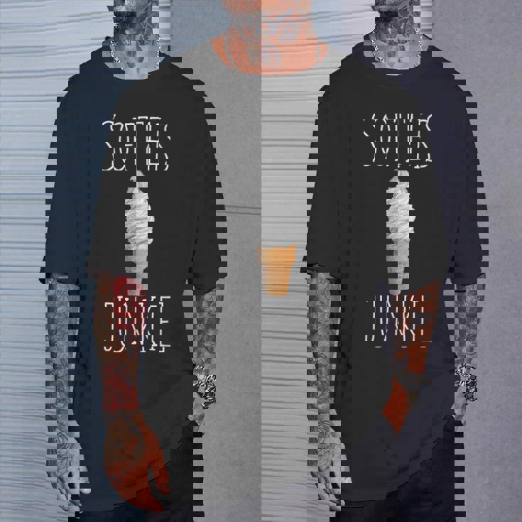 ソフトアイスクリーム ジャンキーアイスクリームパーラー Tシャツ 彼への贈り物