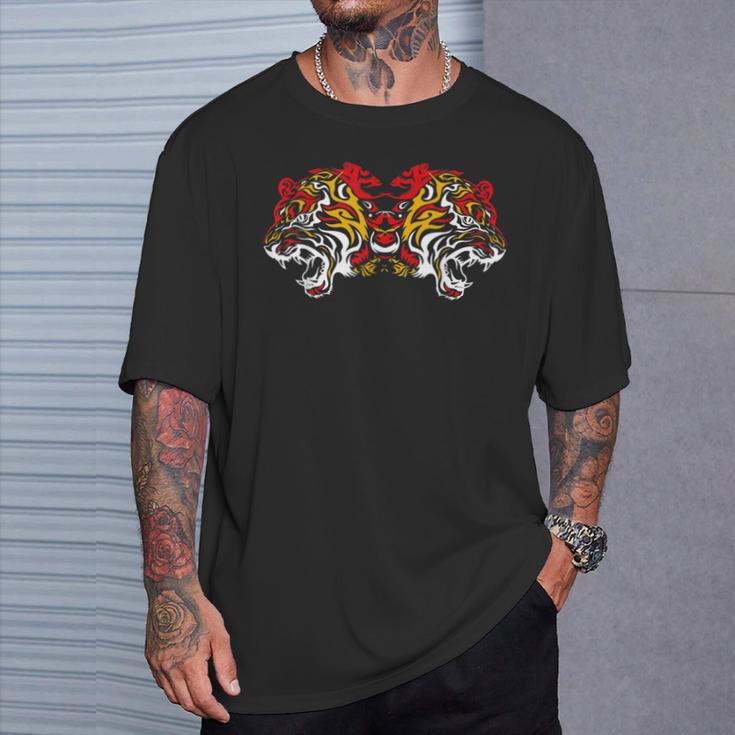 タイガータトゥー ムエタイ Tシャツ 彼への贈り物