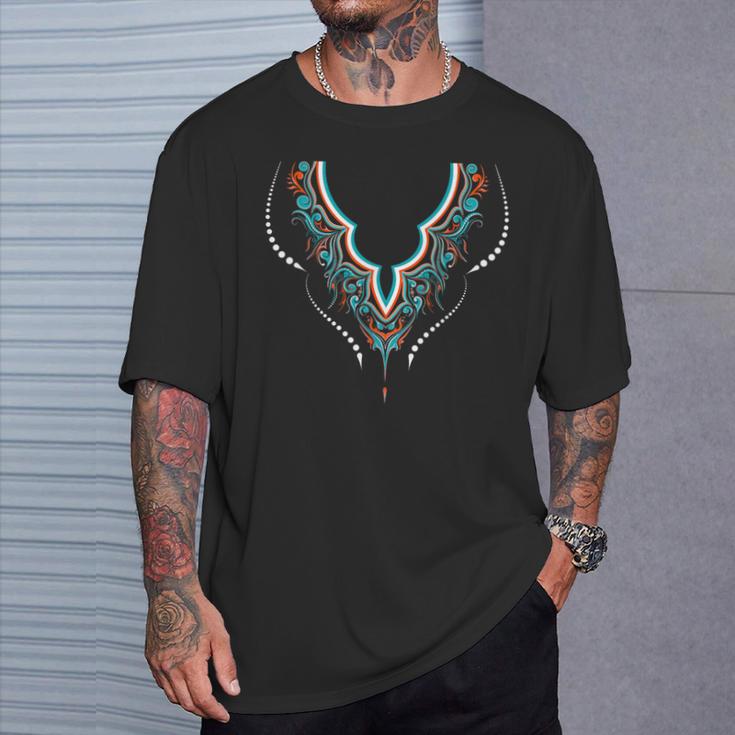 ダシキ衣装ケンテ伝統 Tシャツ 彼への贈り物