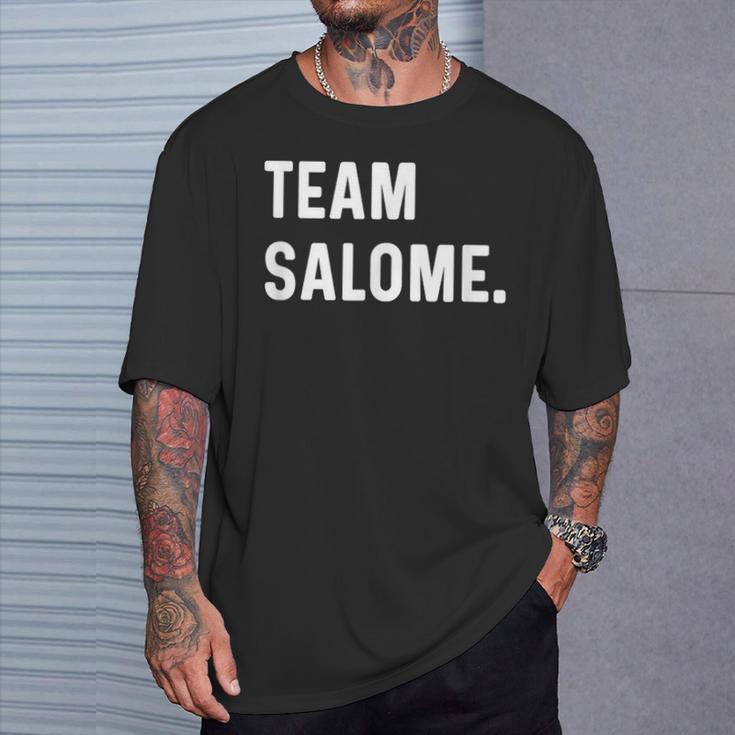 チームサロメ Tシャツ 彼への贈り物