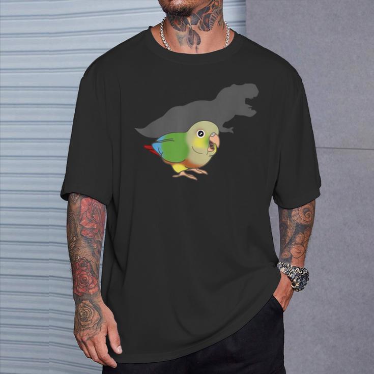 ティーレックス コニュア シャドウオウム パイナップル コニュア ペット 鳥 恋人 Tシャツ 彼への贈り物