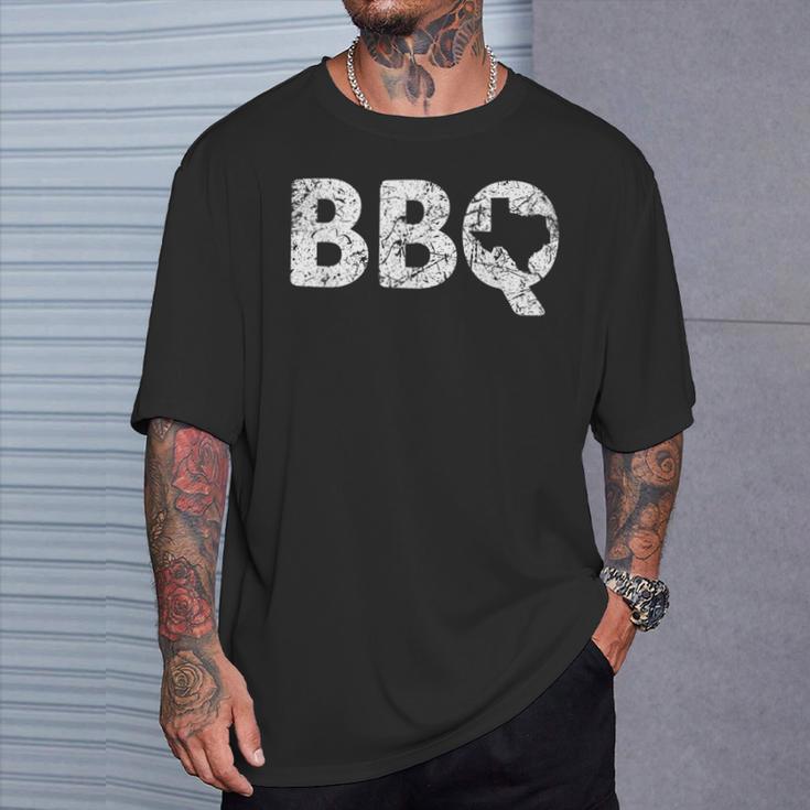 テキサス Bbq Tx バーベキュー マップ ユーズド加工 テキサス 男性 女性 キッズ Tシャツ 彼への贈り物