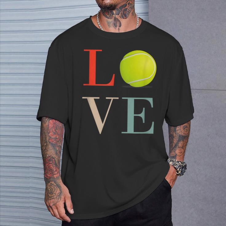 テニス Love バスケ 面白tシャツ おもしろ 服 オリジナル テニス部 おもしろグッズ ネタ メンズ Tシャツ 彼への贈り物