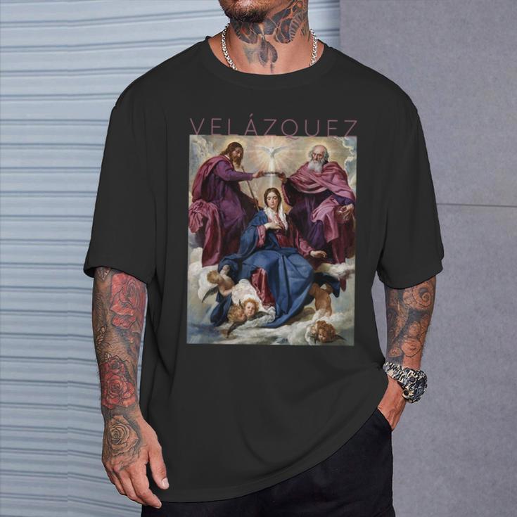 ディエゴ・ベラスケス マリアの戴冠式 Tシャツ 彼への贈り物