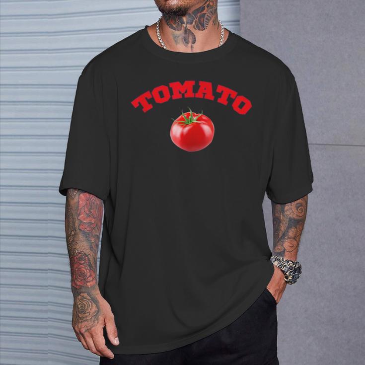 トマトティーVegetable Tシャツ 彼への贈り物