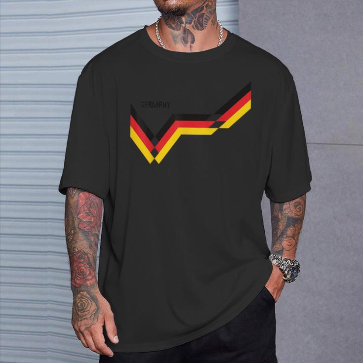 ドイツ国旗 面白い ドイツの遺産 ルーツ ヴィンテージ ドイツ国旗 Tシャツ 彼への贈り物