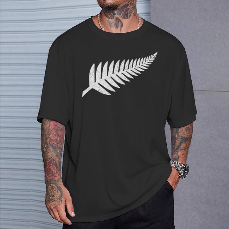 ニュージーランド国旗シダ キウイプライド Nz Nzl Tシャツ 彼への贈り物