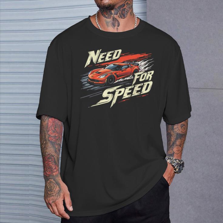 ニード・フォー・スピード ハイオクタンレース グラフィックデザイン Tシャツ 彼への贈り物