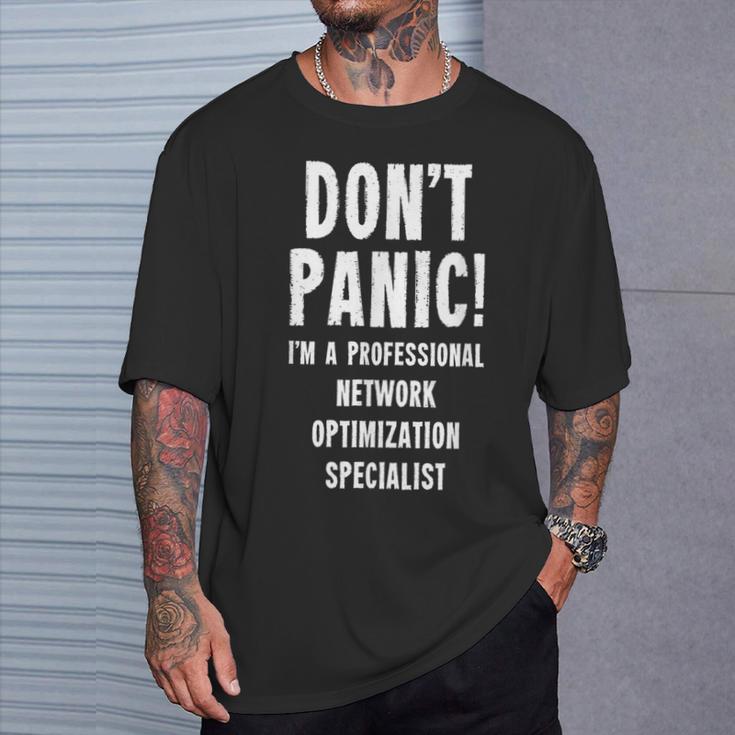 ネットワーク最適化スペシャリスト Tシャツ 彼への贈り物