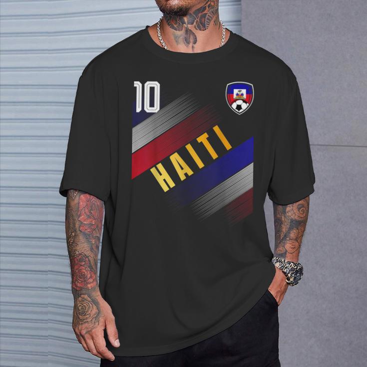 ハイチ国旗 ハイチのプライド愛好家 Tシャツ 彼への贈り物
