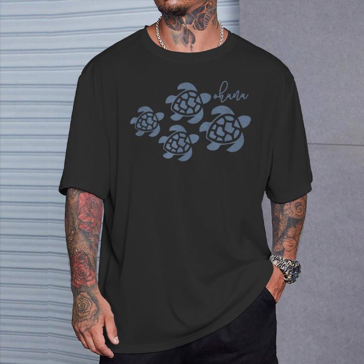 ハワイアン ウミガメ ホヌ オハナ 海洋動物 ハワイ ビンテージ Tシャツ 彼への贈り物