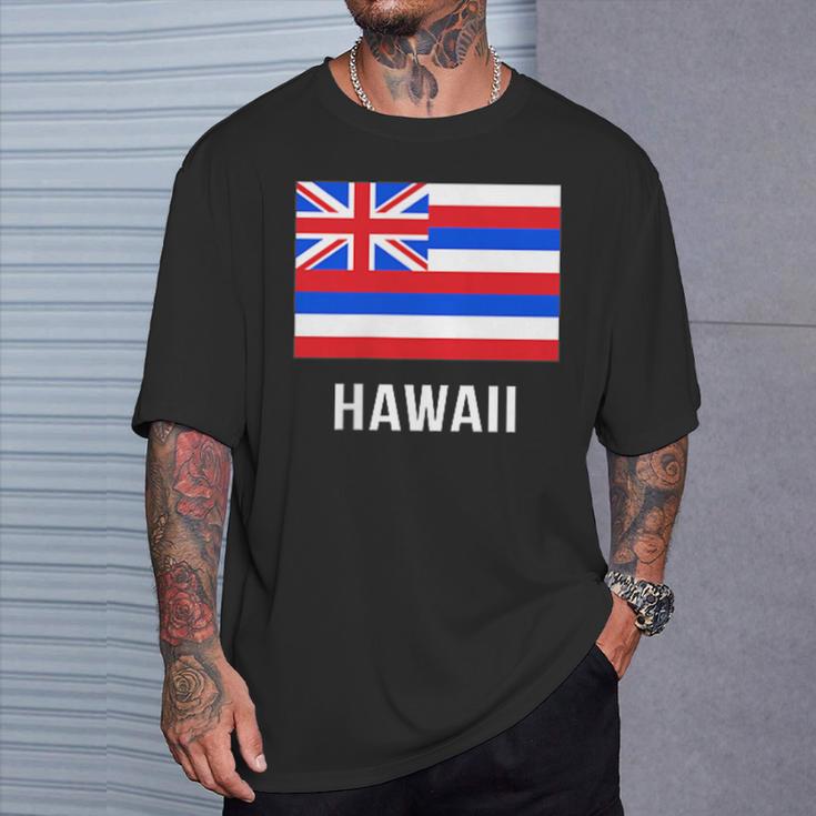 ハワイハワイの旗 Tシャツ 彼への贈り物