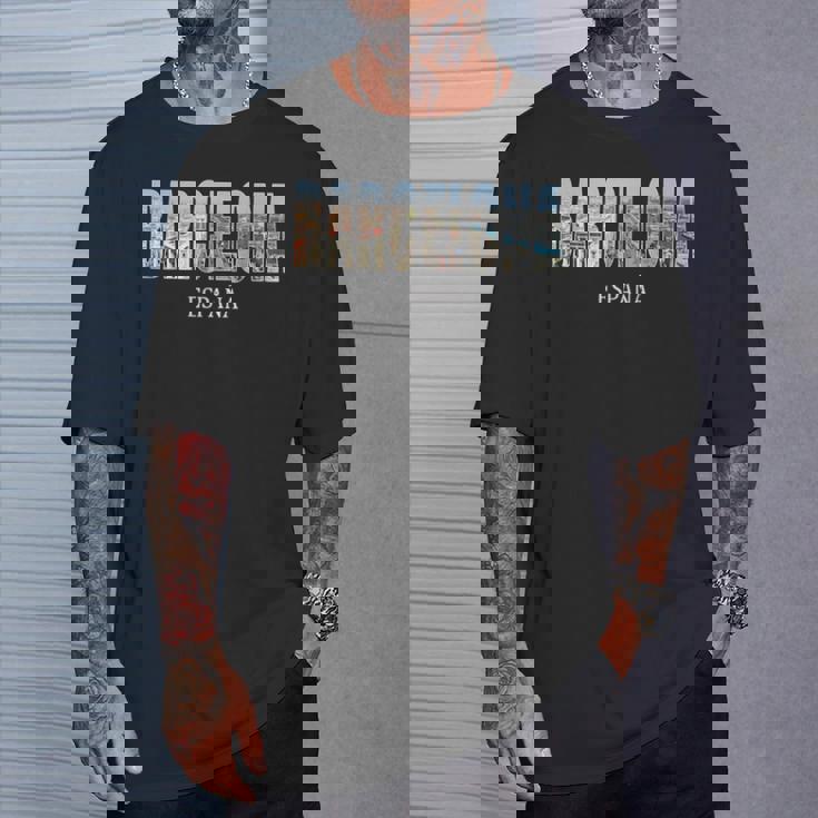 バルセロナ スペイン ジャージ バルセロナ エスパーニャ ヴィンテージ お土産 Tシャツ 彼への贈り物