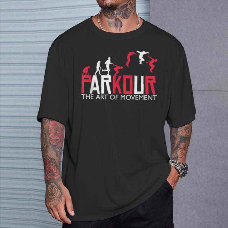 パルクール パルクール フレーランニング パルクール トレーサー Tシャツ 彼への贈り物