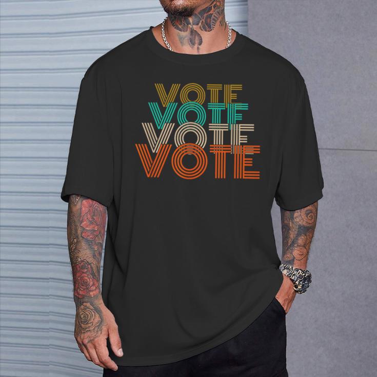 ビンテージ 中間選挙 投票 メンズ レディース 中期 Tシャツ 彼への贈り物