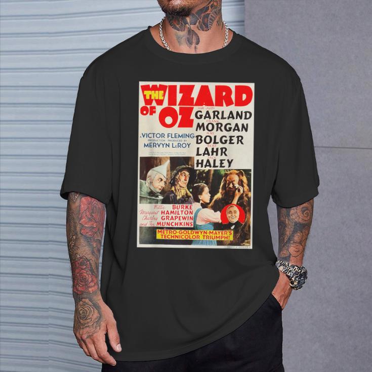 ビンテージオズの魔法使いポスター Tシャツ 彼への贈り物