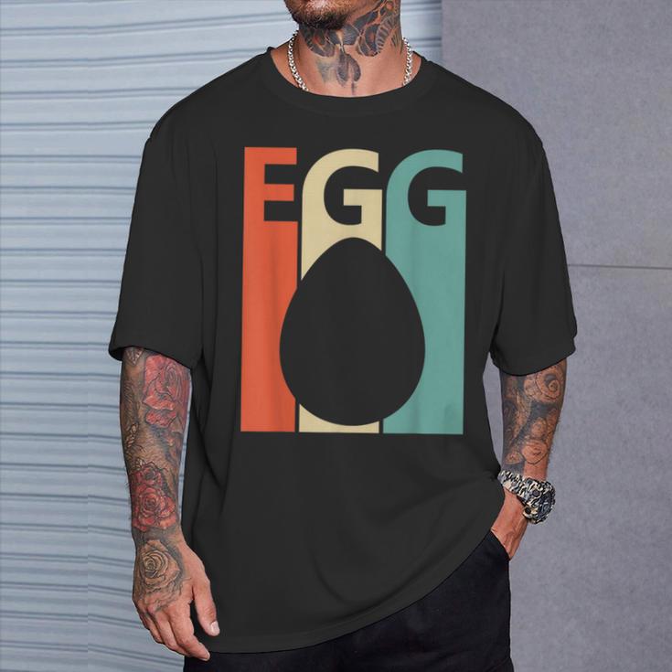 ビンテージ・スタイル 卵 Tシャツ 彼への贈り物