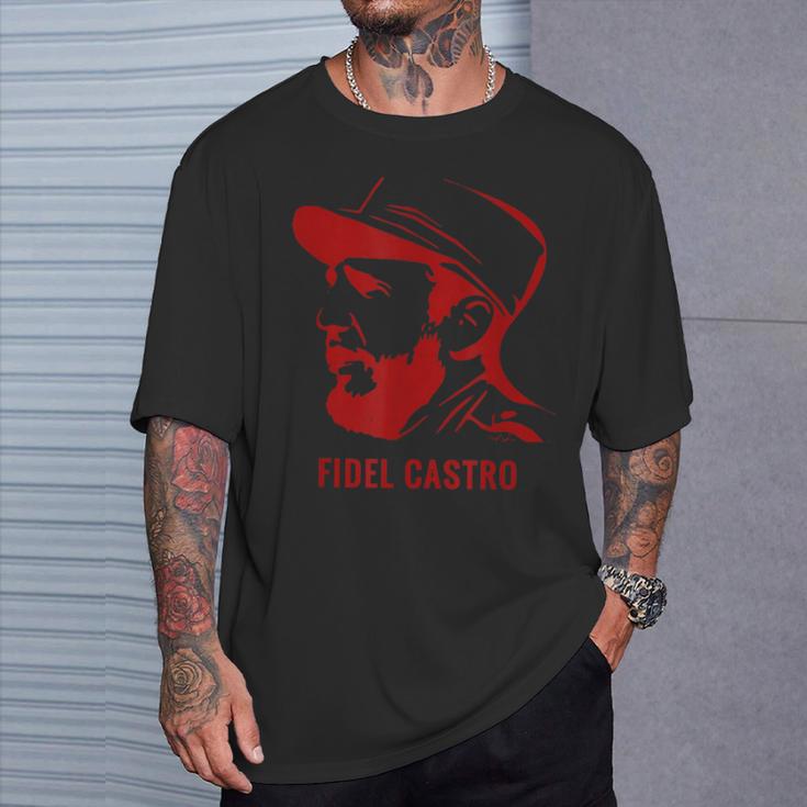 フィデル・カストロ キューバ革命 共産主義 政治 Tシャツ 彼への贈り物