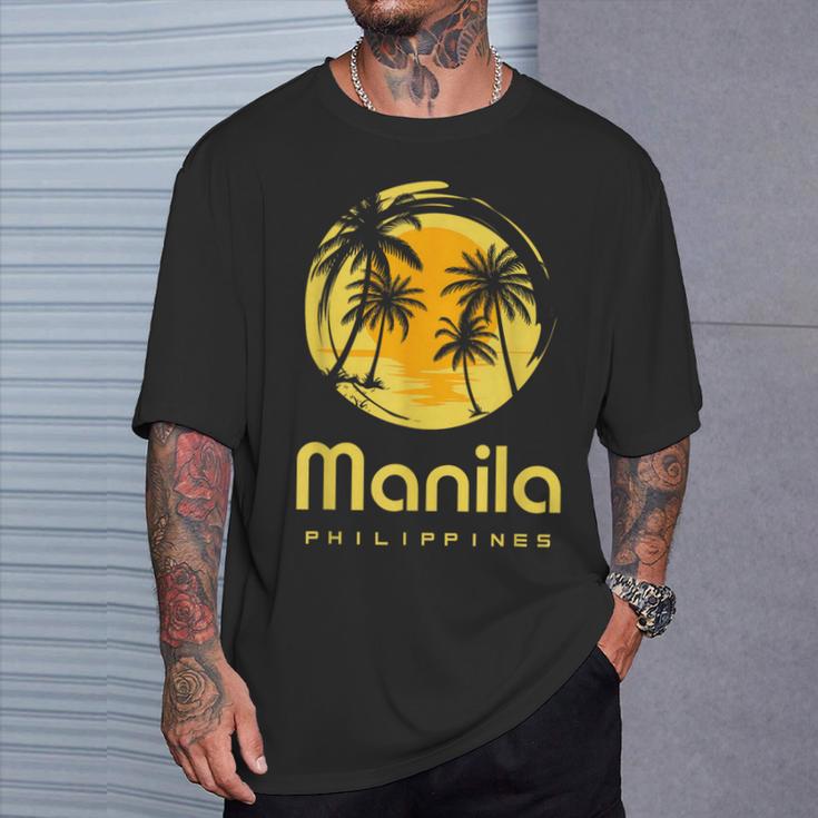フィリピンのマニラ Tシャツ 彼への贈り物