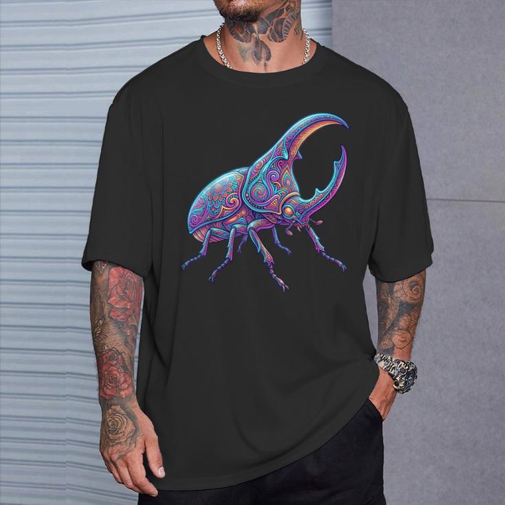ヘラクレス カブトムシ 昆虫愛好家 昆虫学 カブトムシ 恋人 Tシャツ 彼への贈り物