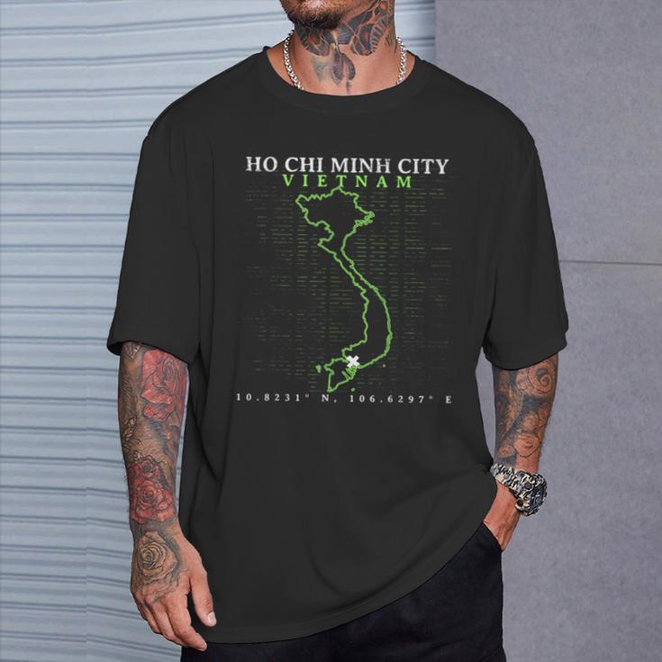 ベトナムホーチミン。 Tシャツ 彼への贈り物