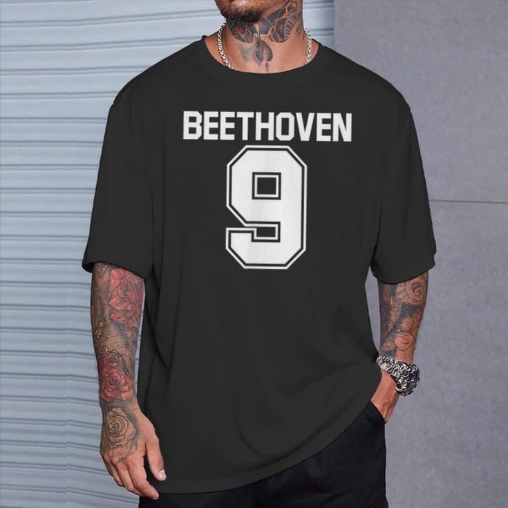 ベートーヴェン 第9番 交響曲 音楽 Tシャツ 彼への贈り物