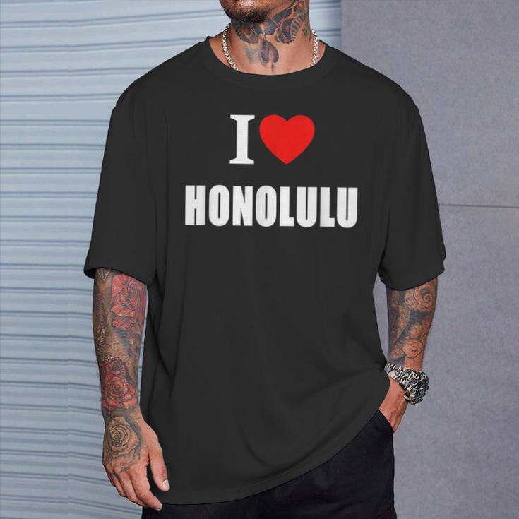 ホノルル お土産 思い出 Tシャツ 彼への贈り物