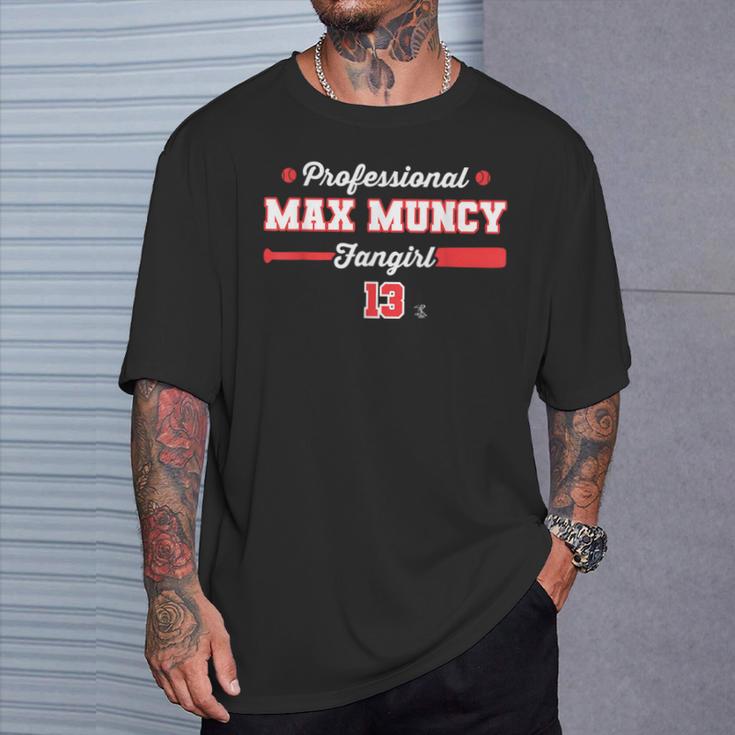 マックス・マンシー プロフェッショナル・ファンガール・ゲームデー Tシャツ 彼への贈り物