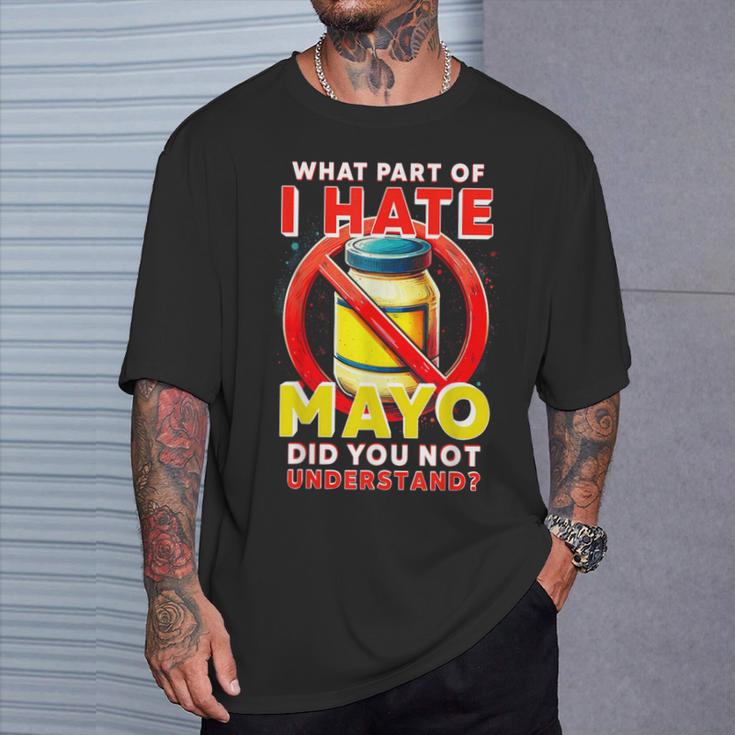 マヨネーズ嫌い Tシャツ 彼への贈り物